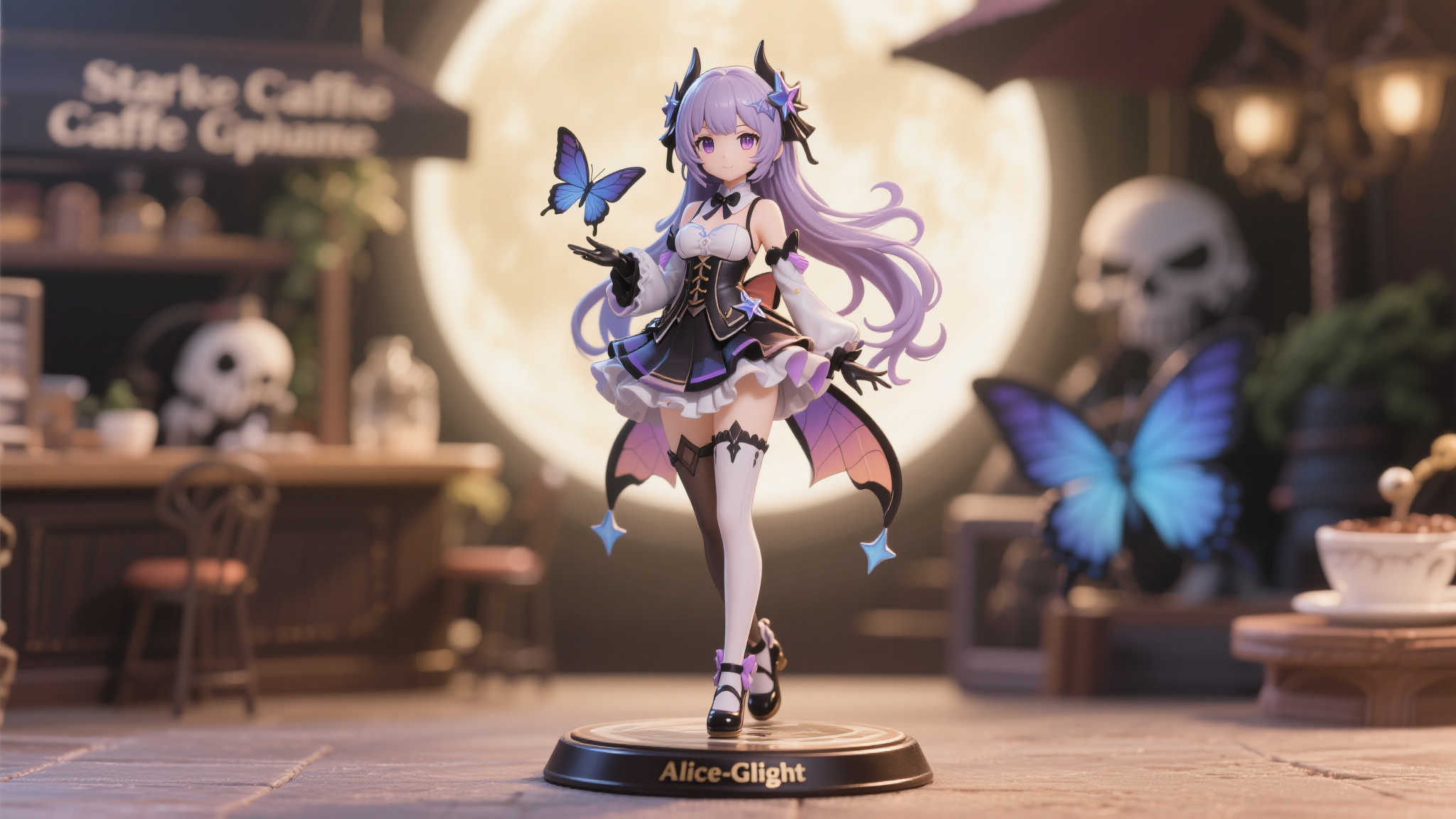 《星光咖啡馆与死神之蝶》明月栞那模型闪耀登场,Alice Glint倾情推出 《星光咖啡馆与死神之蝶》明月栞那模型闪耀登场,Alice Glint倾情推出