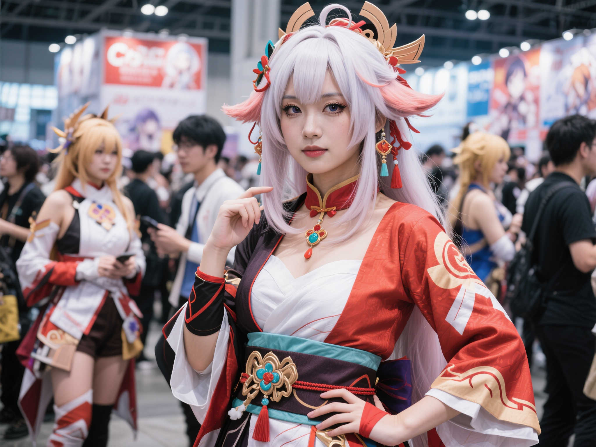 漫展美丽邂逅：Bilibili World活动Vlog，Coser小姐姐闪耀登场！